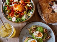 鸡蛋蘑菇熏肉荞麦可丽饼-RAC BAR(安福路店)