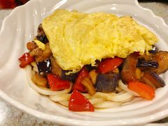 茄子肉丁鸡蛋拌面-文三里屯面馆(三里屯店)