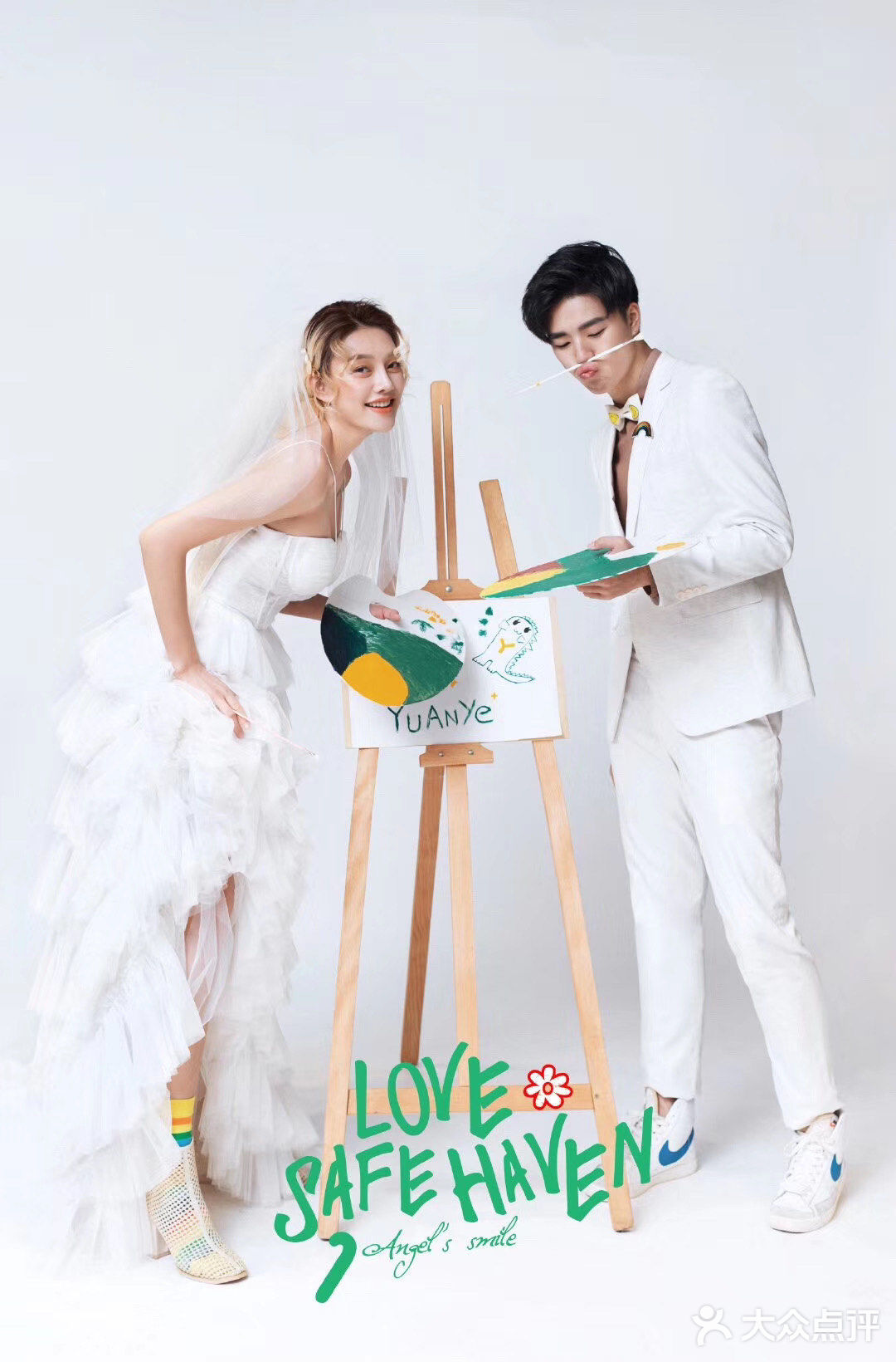 超好看的婚纱照