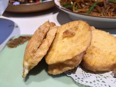 炸馒头片夹臭豆腐-顺承小院儿