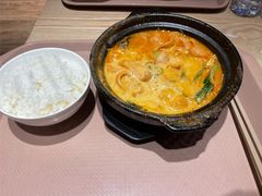 脆骨肠砂锅饭-北大家园食堂