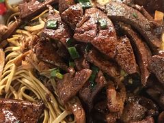 肉丝拌川加猪肝-小狗面馆(河东路店)
