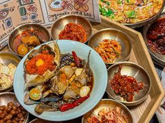 -草家酱蟹炭火烤肉店(珲春南路一店)