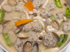 咸猪骨煲奶白菜-功夫汤粤港餐厅(锦业路店)