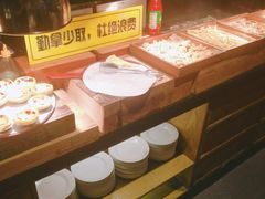 自助取餐区-领鲜活海鲜榴莲自助火锅(东门店)