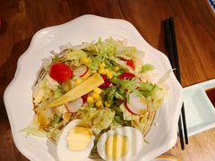 拌蔬菜-明洞阿姨·韩式酱蟹烤肉·创意料理(三元桥店)