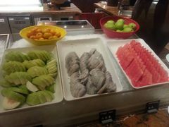 吃这个吃到饱-广州中心皇冠假日酒店-环市食坊·海鲜自助餐厅