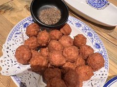 干炸丸子-左邻右舍褡裢火烧(石榴园店)