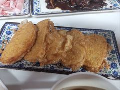 鸡蛋炸馒头片-大槐树烤肉馆