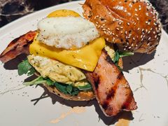 韩式猪五花汉堡-Lets burger非常汉堡·环球风味(蓝色港湾店)