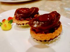 原汁鲍鱼羊肚菌鸡粒酥-8餐厅(新葡京酒店)