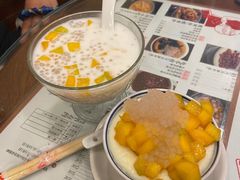 椰汁芒果西米露-阿坤传统手工小吃(沙坪坝店)