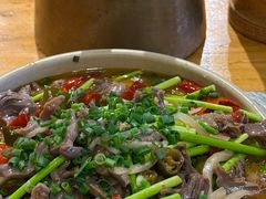 鸡杂绿豆粉-郑件洋芋饭庄