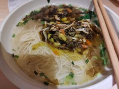 雪菜肉丝面-口福汤包馆(融汇店)