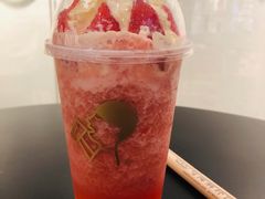 雪山莓莓桂花冻-喜茶(深圳东门1234店)