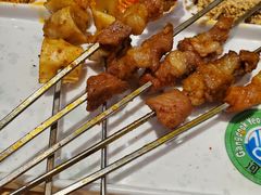 筋皮子-河坝烧烤串城(金达莱店)