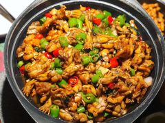 青椒紫苏味-蛙小侠·沸腾砂锅(南山欢乐颂店)