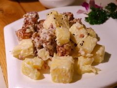 菠萝油条虾-绿茶餐厅(西单老佛爷店)