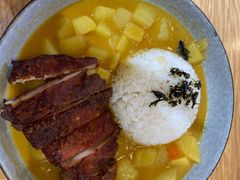 黄咖喱鸡排饭-About Bistro關於·泰式家庭料理