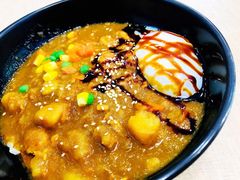 溫泉蛋咖喱-喜仕屋牛丼咖喱(滨康小区店)