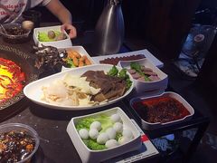 重庆特色三拼-锅说大脸毛肚重庆老火锅(佐阾店)