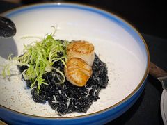 奶油墨鱼汁烩饭-小火花·干式熟成牛排馆Spark SteakHouse(剑桥郡店)