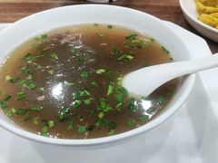 牛肉汤-草桥清真牛肉锅贴扁食店