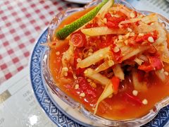 泰式酸辣鸡脚（配青木瓜沙拉）-超琪星·咖啡简餐(川音店)
