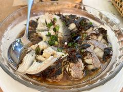 野葱干蒸野生河鳗-龙井壹号·茶缘山景宴(龙井村店)