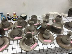 -朝画惜时·陶艺·拼豆·团建