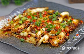 Braised Fish Belly with Fermented Black Beans