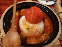 一整个番茄牛腩饭-沙胆彪炭炉牛杂煲(上海日月光广场店)