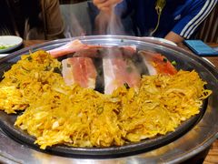 -明洞阿姨·韩式酱蟹烤肉·创意料理(三元桥店)