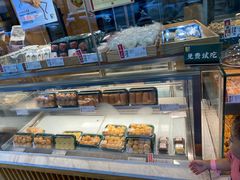 面包甜点陈列柜-泸溪河桃酥(长乐路店)