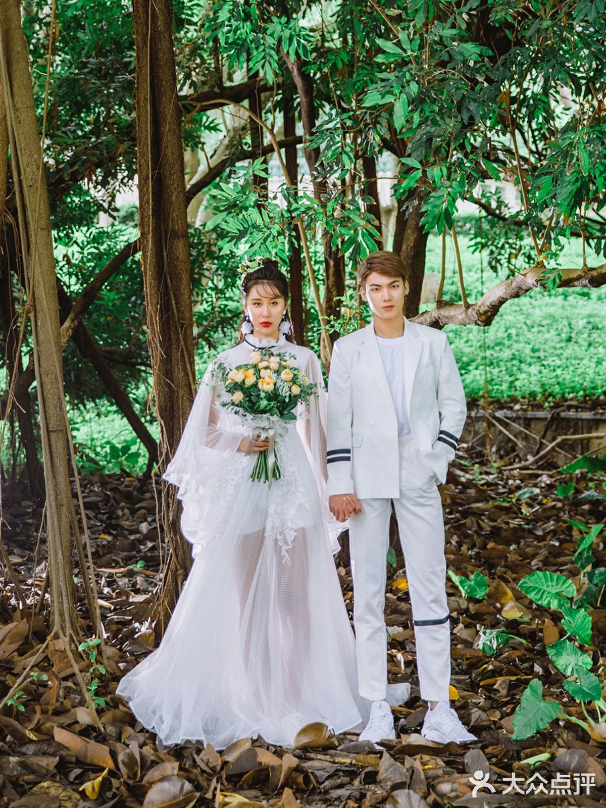 春季之约🌿拍美美的森系婚纱照👰🏻🤵