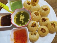 网红脆球饼-食彩美印度特色美食餐厅·印度料理