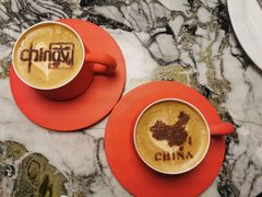 拿铁-人民咖啡馆(四行仓库店)