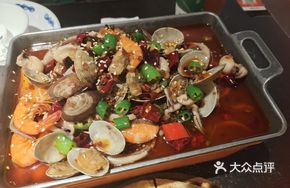 Sweet and Spicy Small Seafood