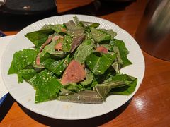 苏子叶拌牛舌-千代武日本料理(爱建店)