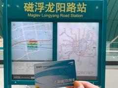 -龙阳路磁悬浮列车总站-停车场