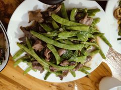 豆角鹅杂-海口滨海新村143号海南老字号炒菜店