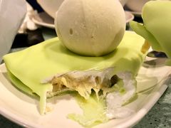 雪糕加榴莲班戟-松记糖水店(铜锣湾分店)