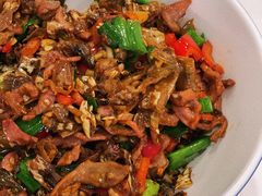 白辣椒炒鸡胗-新新湘菜馆(新中街二条店)