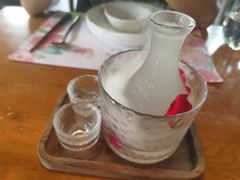 玫瑰与山泉米酒的浪漫-素描餐厅(灵隐天竺店)