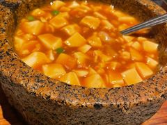 石锅鸡汤豆腐-绿茶餐厅(壹方天地店)