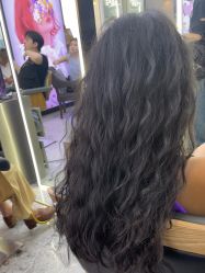 点击看大图 -藤野造型烫发染发