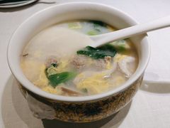 蘑菇豆瓣毛圆汤-半勺·新徽菜(银泰城店)