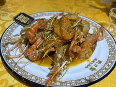 爆炒膏油虾-天宝食坊·啫啫煲大排档(西华路店)