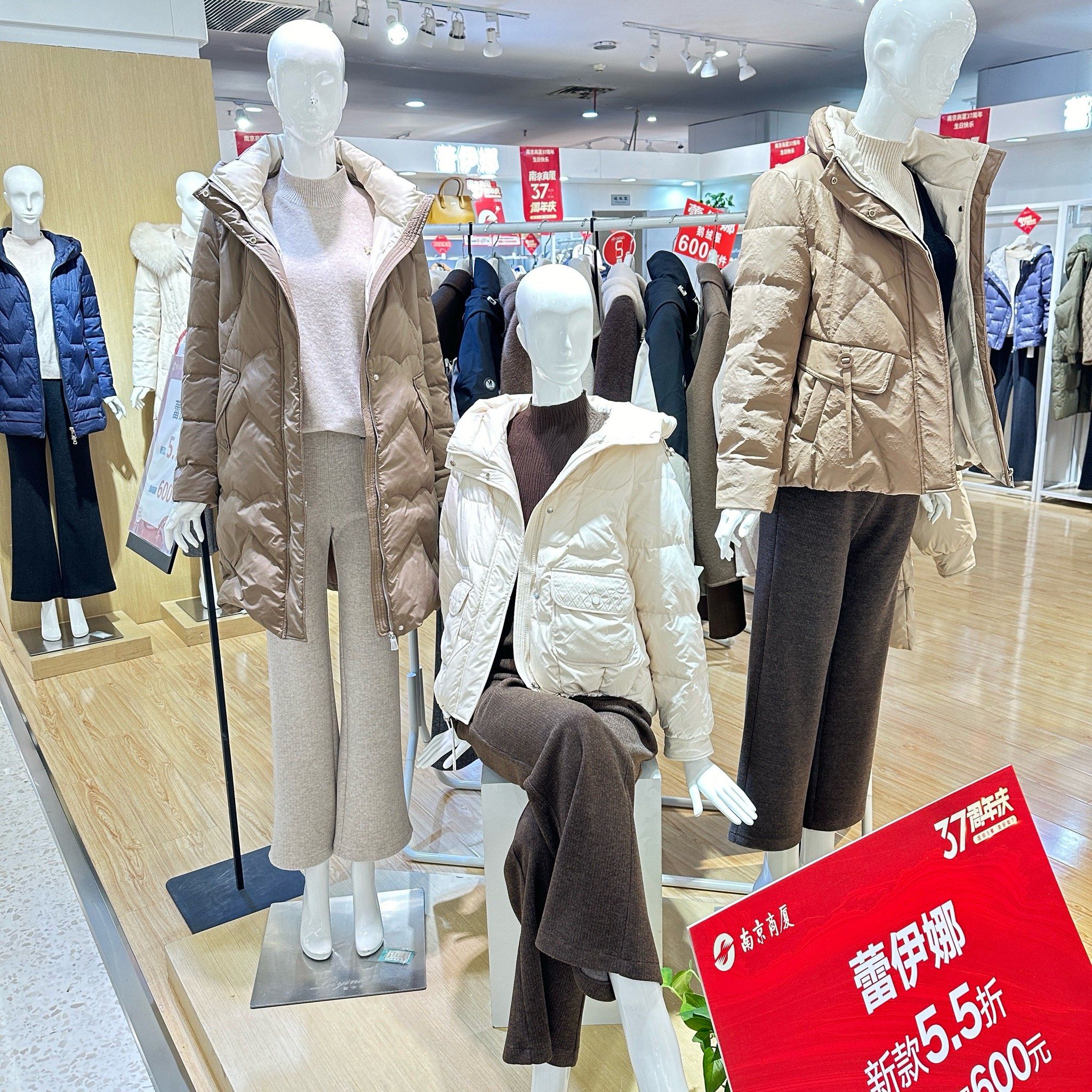 南京商厦蕾伊娜柜台
