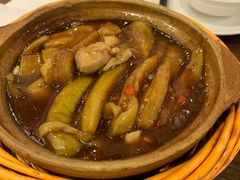 咸鱼鸡粒茄子煲-熠盛粤味(永康路店)